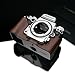 Brown Leather Half Case for Nikon DF by Gariz