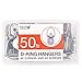 50lb D Ring Picture Hangers | 40 Pieces for Heavy Duty Picture Frames