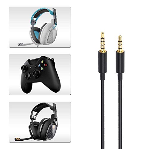 image for Milletech 6.5 Feet Replacement Astro A10 A40 Audio Chat Cable Cord Inl