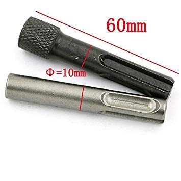 Generic 2PCS Hex Shank Screwdriver Holder Drill Bit Adaptor 1/4 Converter Socket Nut Impact Driver Set For for SDS Hammer Drilling Tool