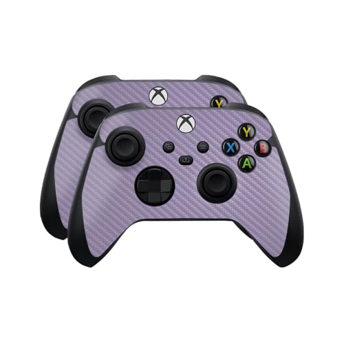 Carbon Fiber Skin Compatible with Microsoft Xbox Series X|S Controller (2 Pack)…