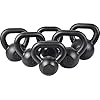 Gietijzeren Kettlebell Zwaar Gewicht voor Kracht- en Cardiotraining Halter KAWMET 4kg, 6kg, 8kg, 10kg, 12kg, 16kg, 20kg…