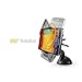 BlastCase Car Holder/Windshield 360 Degree Cradle Mount for Samsung Galaxy S4 / Galaxy S5 / Note 2 / Note 3 (Accommodates Skins, Bumpers or Rugged Cases)
