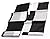 Set of 2 - Racing Outdoor Flag - Large 3' x 5', Weather-Resistant Polyester - Race Flags Nascar Theme Party Favor Decoration