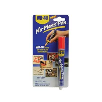 WD-40 10075 No-Mess Pen, 0.26 oz. (Pack of 1): Industrial Lubricants ...