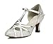Minishion Women's T-strap Glitter Salsa Tango Ballroom Latin Dance Shoes Wedding Pumps