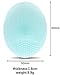 Ielva Face Brush Cleaner Silicone Facial Cleansing Brush Silicone Makeup Cleaner Brush Precision Pore Cleansing Pad Deeper Clean Exfoliate Skin 5 Pieces Pack
