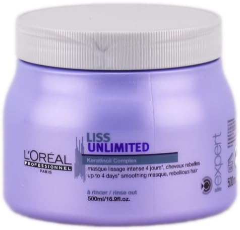 [X3 pieces] L'Oreal Serie Expert Liss Unlimited mask 500g containers