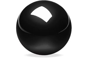 Perixx PERIPRO-303GBK Small Trackball, 34mm Replacement Ball for PERIMICE-517/520/717/720 and M570, Glossy Black