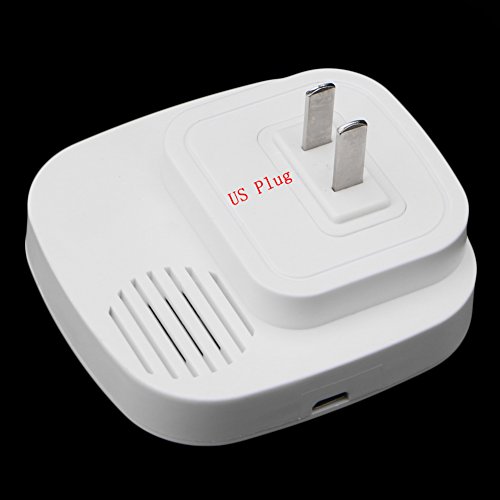 Delight eShop Wireless Infrared Motion Sensor Door Security Bell Alarm Chime US Plug - Thumbnail 6