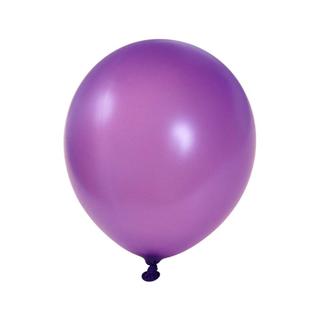 Amazoncom Pack Of 100 Purple Latex Balloons For Party Wedding