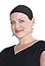 Hats Scarves & More Bamboo Wig and Hat Liner Chemo Headwear Hair Loss Moisture Wicking Comfort Cancer Cap (Black)