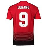 Manchester United Soccer Jerseys #9 LUKAKU Home Mens 18-19 Season Color Red/Black