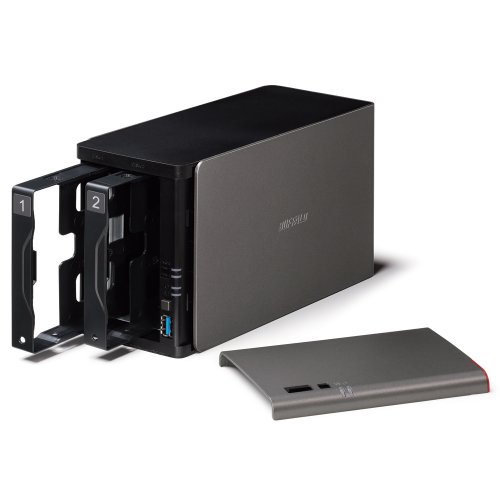 image for BUFFALO LinkStation 421DE Personal Cloud Storage 0TB Diskless Enclosur