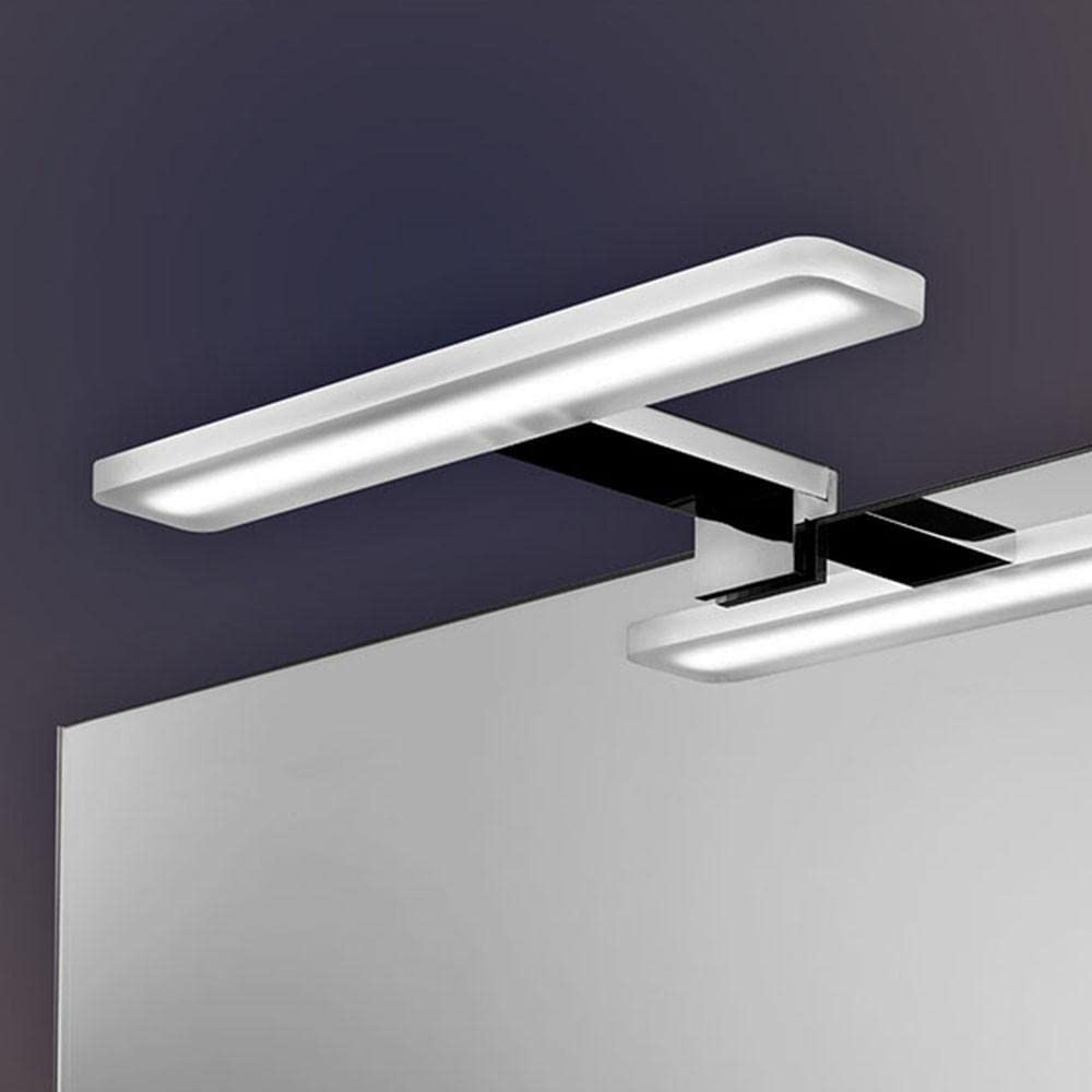 Kibath LED Wall Light 30 cm 10 W Cool Light Mod Alure, Chrome Gloss