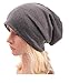 KAEHONYCOCO 3 Pack Unisex Soft Comfy Cotton Beanie Sleep and Chemo Cap Hats for Hairloss, Cancer
