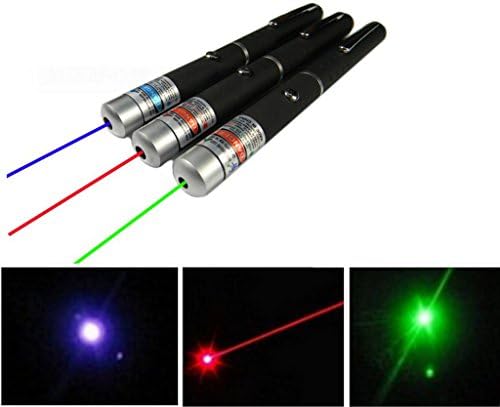 JOU Powerful Green Laser Pointer Pen Visible Beam Light Lazer High Power 532nm Projection pen (50mw) (green)