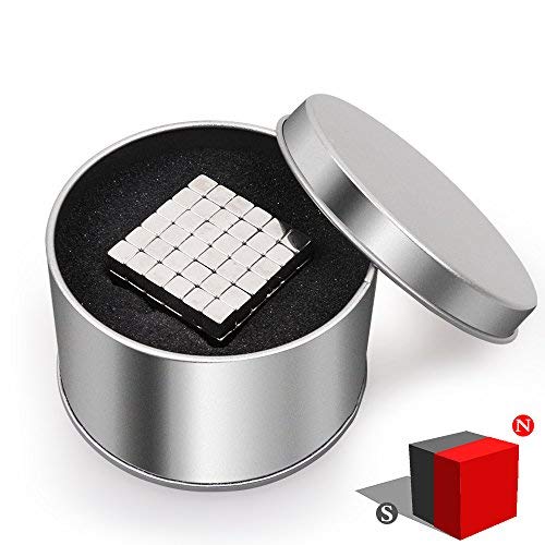CUDNY Magnetic Cube 216 Pcs 5mm Magnetic Block Building Magnetic Square Cube Educational Toys for Kids Intelligence and Creativity Development - Thumbnail 6