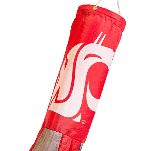 College Flags and Banners Co. Washington State Cougars Windsock - Thumbnail 3