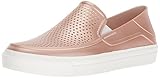 Crocs Women's Citilane Roka Metallic SLP W Sneaker, Rose Dust, 10 M US