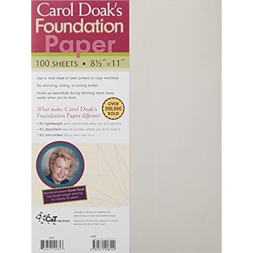 Carol Doak's Foundation Paper