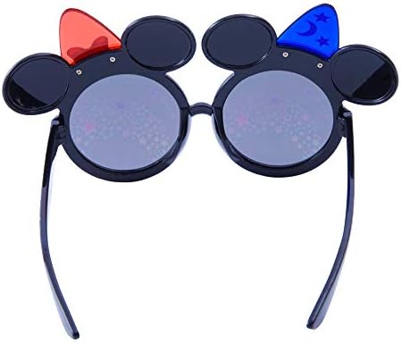 Amazon Co Jp ファッション用グラス ミッキー マウス ファンタジア 青 赤 帽子 ディズニー サングラス メガネ 度なし ファンタズミック リゾート限定 グッズ 服 ファッション小物