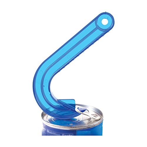 HealthSmart Ring Pull Can Opener to Open Soup and Soda Cans, Textured