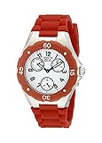 Invicta 18789 Women's Special Edition Couture Multi-Function Red Silicone White Dial
