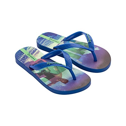 Ipanema Classic XI Kids, Bleu/Vert, 25.5 EU