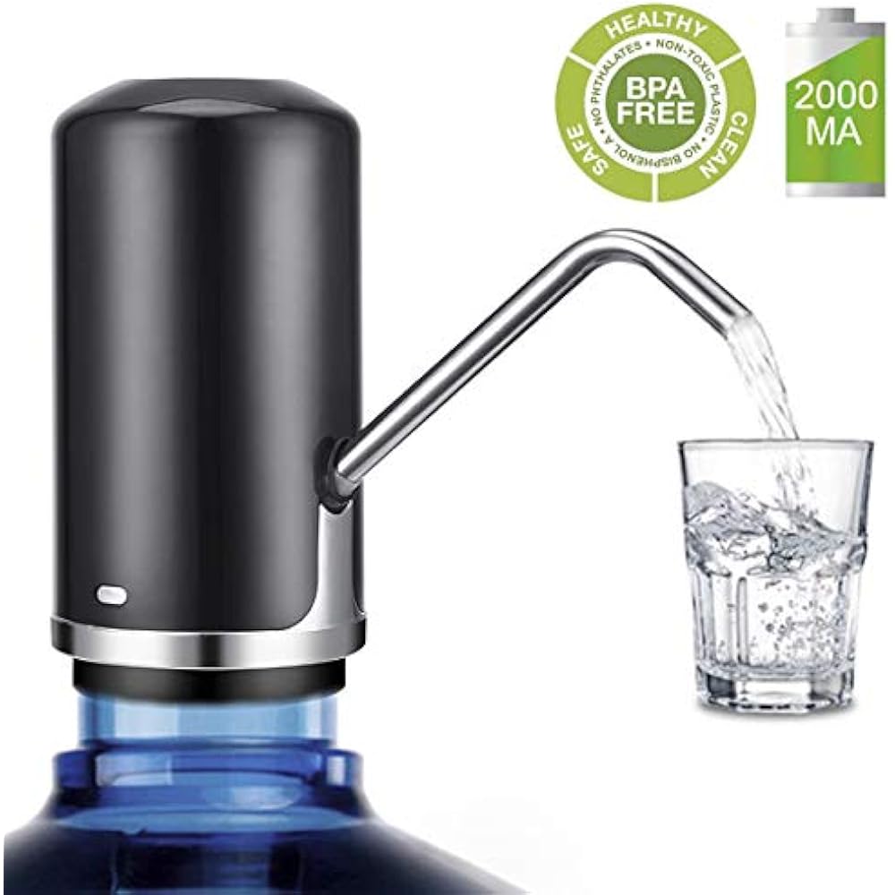 5 Gallon Water Dispenser, USB Charging Portable Electric Drinking Water