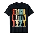 Straight Outta Retro USA 1971 48th Birthday Gift 48 Vintage