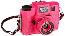 Holga Glo 307120 120N Plastic Medium Format Camera (Fuschia Fusion)