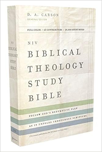 Buy Niv Biblical Theology Study Bible Hardcover Comfort Print Follow God S Redemptive Plan As It Unfolds Throughout Scripture Book Online At Low Prices In India Niv Biblical Theology Study Bible Hardcover