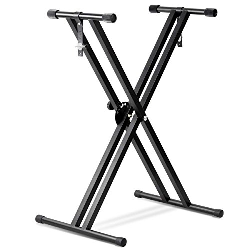 Kunova Music Musical Classic Double X Keyboard Stand (80-075)