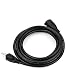 Power Extension Cord, Indoor 3 Prong Plug 16AWG - UL Approved - 25 feet (Black) primary