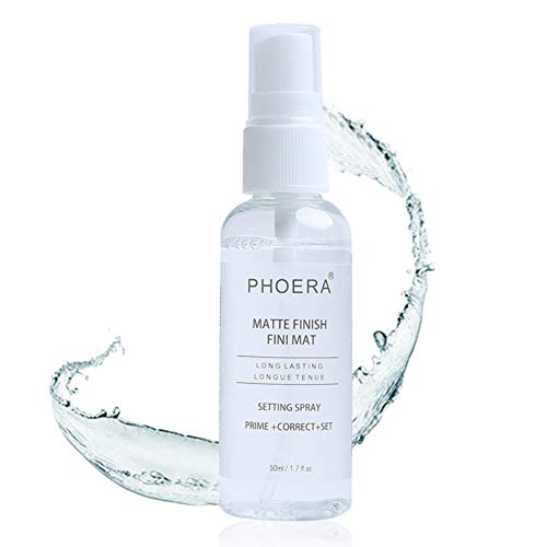 Yiitay Cosmetics Makeup Setting Spray Matte, Moisturiser Spray, 3-in-1 Primer & Correct & Setting Spray, Fixing and Finishing Spray for Face 50ml, Transparent - Thumbnail 5