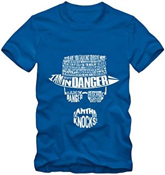 Style Address I am The One who Knocks 100% Cotton T-Shirt Black