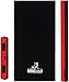 Artix M3 Ultra Compact Premium Quality Coating 10000mAh Portable Charger External Battery Power Bank for Galaxy, iPhone 7s, 7, 6s, 6, 6 Plus, 5, iPad, LG G4, HTC, Phones, Tablets and More (Black/Red)