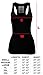 Zenana Women's Plain Solid Color Ribbed Racerback Tank Top Shirt Plus Sizes 2 Pack: White | White Large