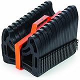 Camco 20ft Sidewinder RV Sewer Hose Support, Made From Sturdy Lightweight Plastic, Won't Creep Closed, Holds Hoses In Place - No Need For Straps (43051)