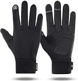 LERWAY Winter Warm Gloves Touchscreen Windproof Water-Resistant Black S view 7