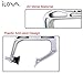 ILOVA Fishing Boat Rods Holder 360 Degree Adjustable Fishing Rod Racks with Large Clamp Opening Folding Holder