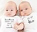 Twinstuff 100% Cotton Best Friends Twin Rompers – Matching Outfits for Newborn Boys & Girls, Soft, Breathable, Unisex, Comfortable & Easy to Wash – Perfect Baby Gift - 0-3 Months