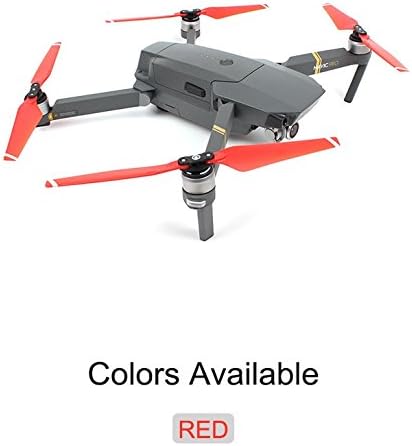 CTUFI 8330 Propellers for DJI Mavic Pro and Platinum Drone, 1 Pair Red Color with Quick Release, Folding Blades