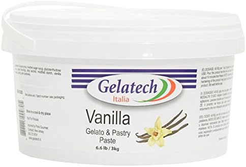 Vanilla Gelato and Pastry Paste - 1 tub - 6.6 lbs