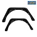 EAG Body Armor Tube Fenders with 3 inch Flares Black Textured Fit for 76-86 Jeep Wrangler CJ7