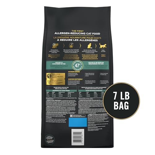 PURINA PRO PLAN ALLERGEN REDUCING, HIGH PROTEIN CAT FOOD, LIVECLEAR SALMON AND RICE FORMULA
