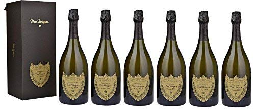 Lot de 6 Champagne Dom Pérignon Vintage 2008 75cl Coffrets Luxe