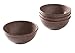 EVO Sustainable Goods 16 oz. Bowl Set, Dark Brown