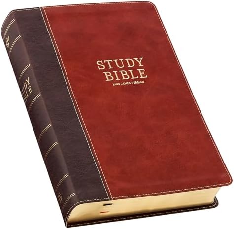 KJV Study Bible, Large Print King James Version Holy Bible, Thumb